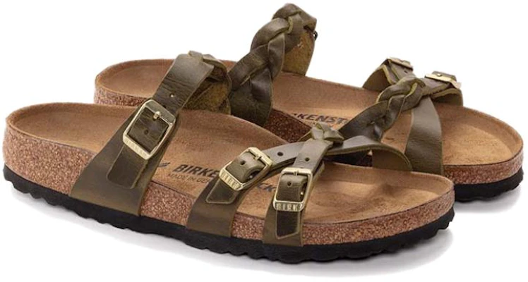 Sandalias Birkenstock Franca Cuero Aceitado Talla Estrecha 'Verde Oliva' 1024059 Lookbook Sandalias Birkenstock Franca Cuero Aceitado Talla Estrecha 'Verde Oliva' 1024059
