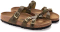 Lookbook Sandalias Birkenstock Franca Cuero Aceitado Talla Estrecha 'Verde Oliva' 1024059