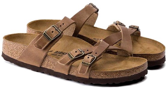 Sandal Birkenstock Franca Kulit Sempit 'Cokelat Tembakau' 1015931 Lookbook Sandal Birkenstock Franca Kulit Sempit 'Cokelat Tembakau' 1015931