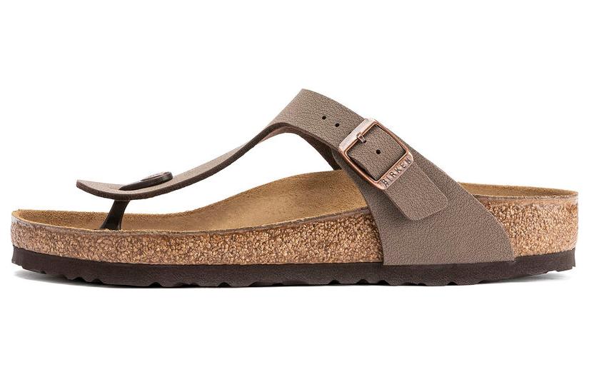 Birkenstock Gizeh Birkibuc 'Mocha' 0043751