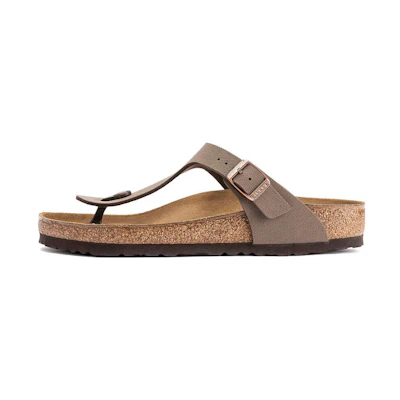 Birkenstock Gizeh Birkibuc 'Mocha'