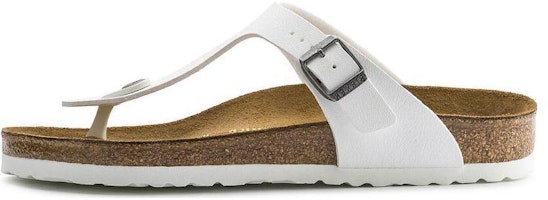 Birkenstock Gizeh Birko-Flor 'White' 0745531 Birkenstock Gizeh Birko-Flor 'White' 0745531