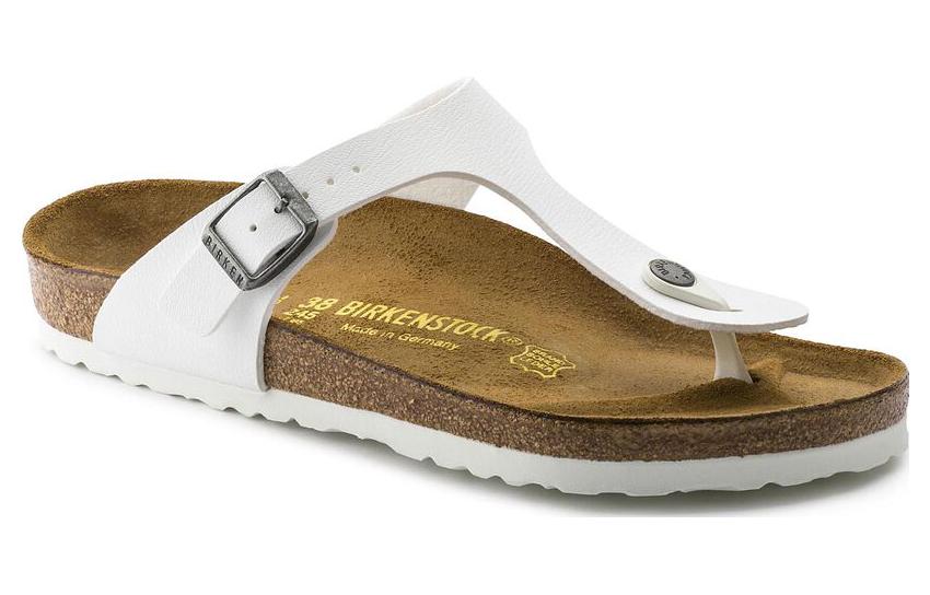 Order Birkenstock Gizeh Birko-Flor 'Blanco' 0745531