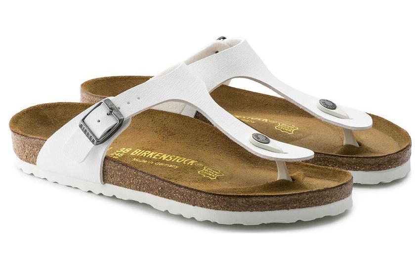 Lookbook Birkenstock Gizeh Birko-Flor 'Blanco' 0745531