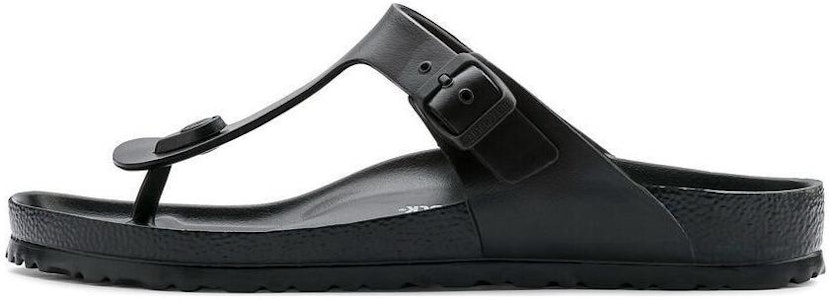 Birkenstock EVA 舒適圓頭百搭軟底搭扣 人字拖鞋 男女款 黑色 Buy Birkenstock EVA 舒適圓頭百搭軟底搭扣 人字拖鞋 男女款 黑色