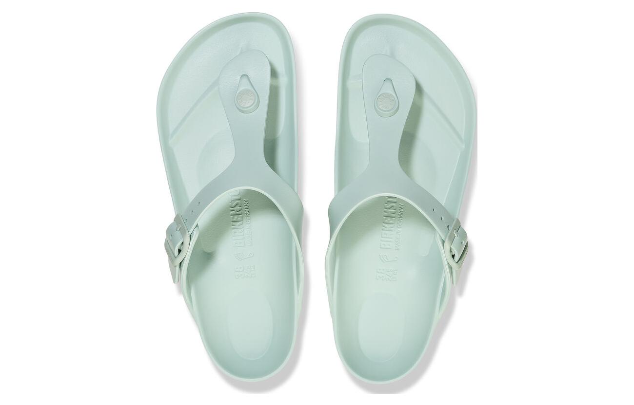 Shop Birkenstock Gizeh Essentials EVA Verde Surf 1027400