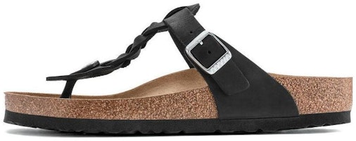 Birkenstock Gizeh Oiled Black 1021349 Birkenstock Gizeh Oiled Black 1021349