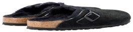 Lookbook Selipar Birkenstock Gucci Boston Shearling 'Hitam' 259883SFB