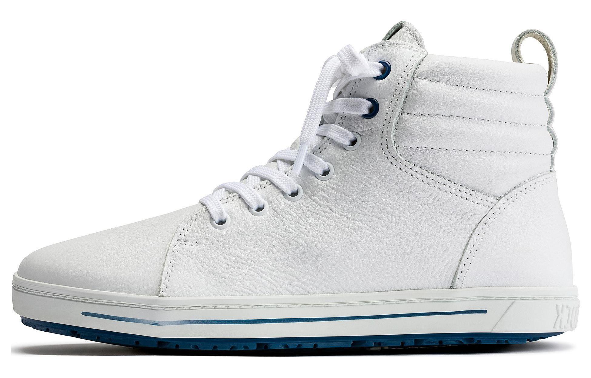 Birkenstock High-Top Leather Sneakers 'Versatile Lace-Up White'