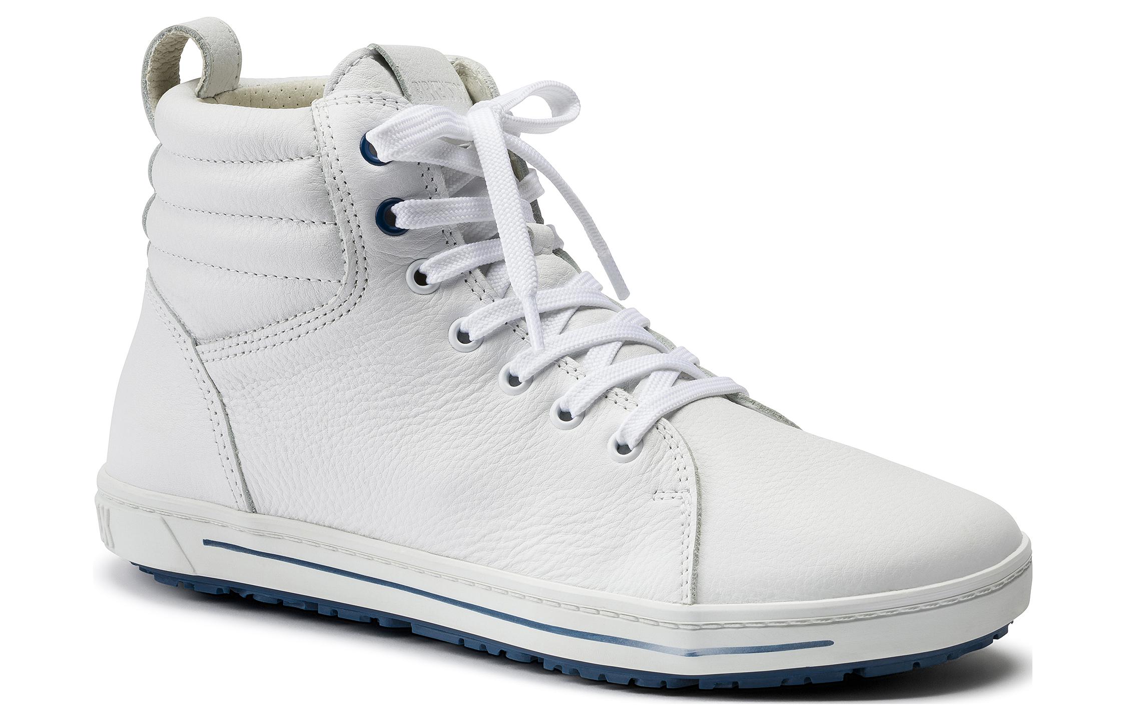 Birkenstock High-Top Leather Sneakers 'Versatile Lace-Up White' 圖 2