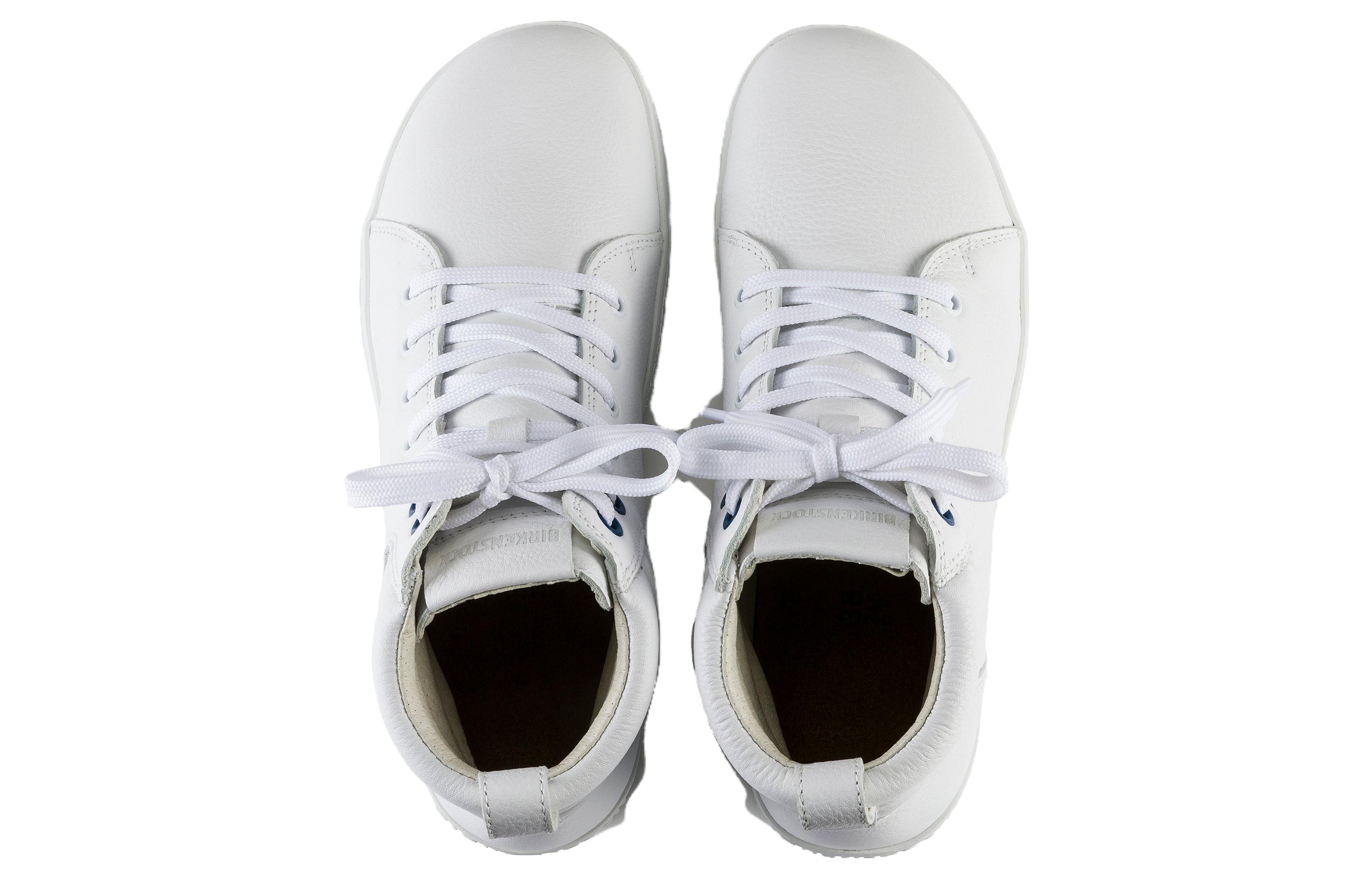 Birkenstock High-Top Leather Sneakers 'Versatile Lace-Up White' 圖 4