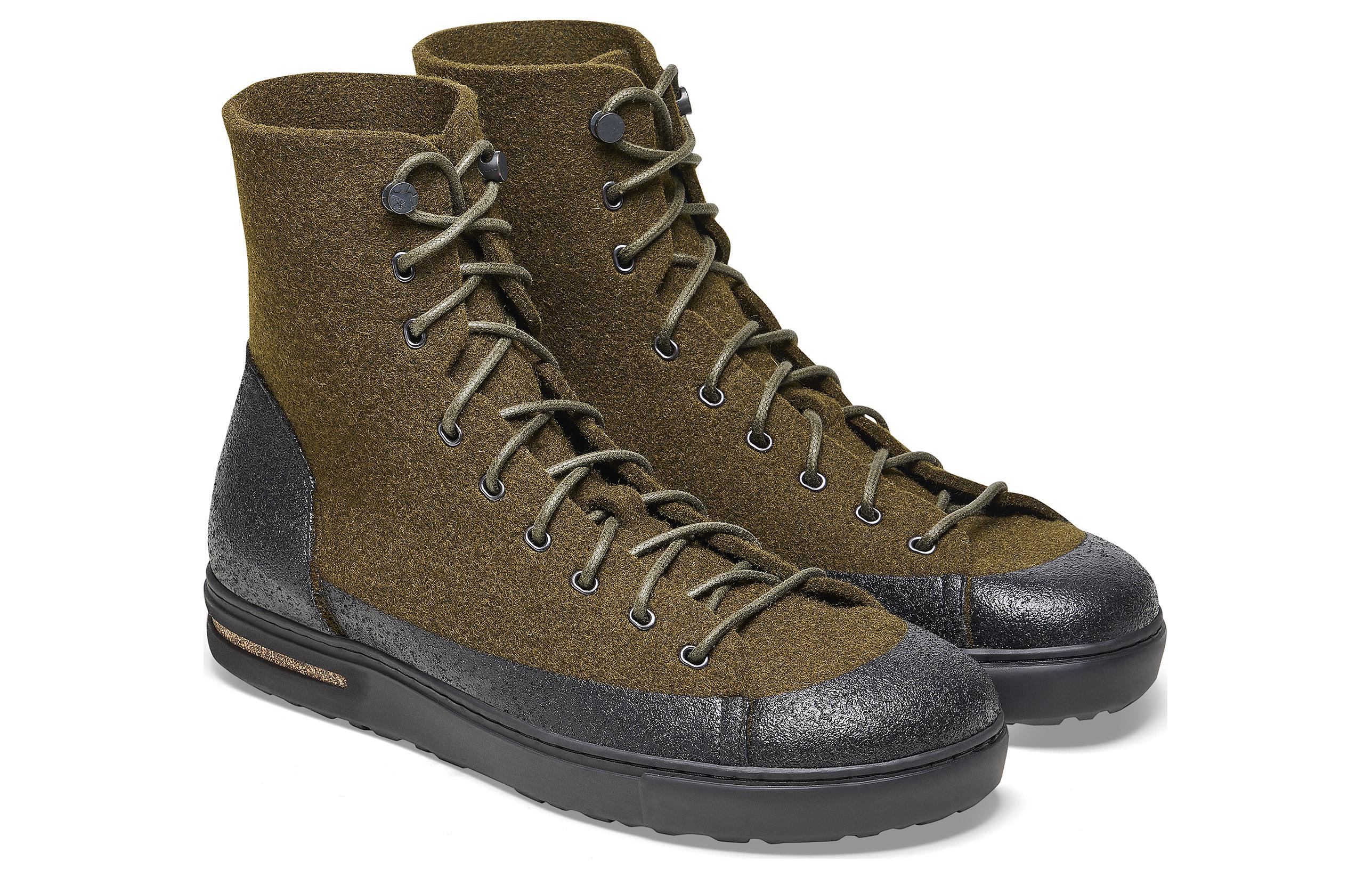 Lookbook Birkenstock High-Top Sneaker ''Olive Schmal'' 1025785