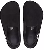 Shop Jil Sander x Birkenstock Berlin系列 聯名款 一字式扣帶 包頭運動涼鞋 黑色