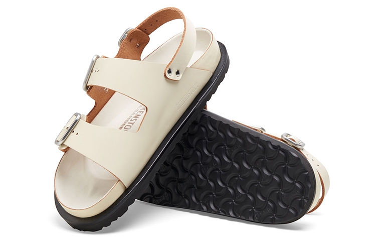 Birkenstock Jil Sander Milano 'Simple Casual Double Buckle Sandal White' 圖 5