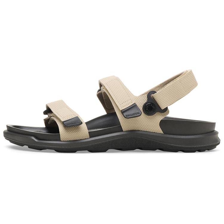 Birkenstock Kalahari Sandal 'Beige Velcro Open-Toe'
