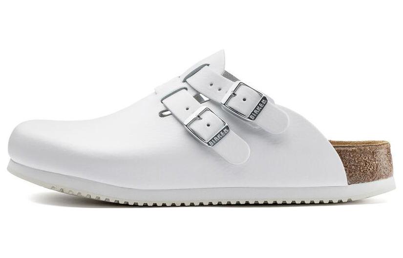 Birkenstock Kay SL Natural Leather Narrow Fit Sandals 'White' 1018229