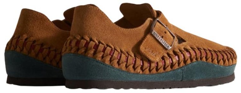 Birkenstock KITH x Boston '棕色扣' 砂棕色 BR1027533 Shop Birkenstock KITH x Boston '棕色扣' 砂棕色 BR1027533