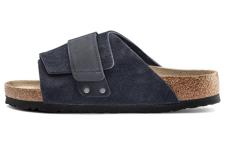 Birkenstock Kyoto 'Dark Blue Suede'