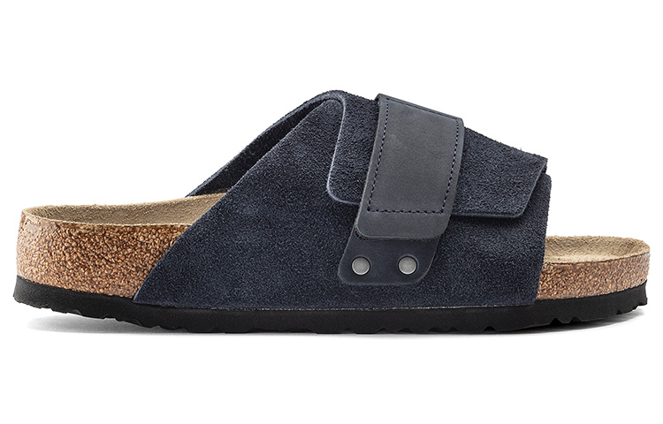Birkenstock Kyoto 'Dark Blue Suede' 圖 2