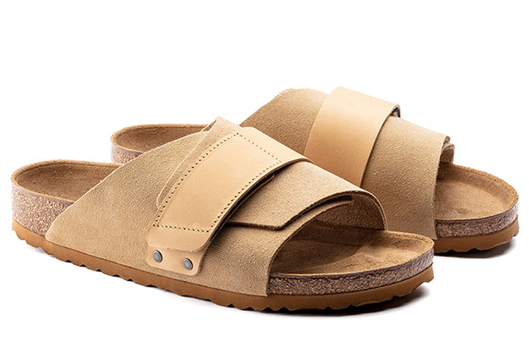 Birkenstock Kyoto 'Suede Beige' 圖 4