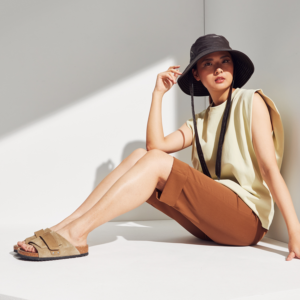 Birkenstock Kyoto 'Suede Beige' 圖 6