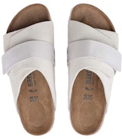 ビルケンシュトック 京都 ヌバック細幅サンダル (アンティークホワイト) 1024526 Shop ビルケンシュトック 京都 ヌバック細幅サンダル (アンティークホワイト) 1024526