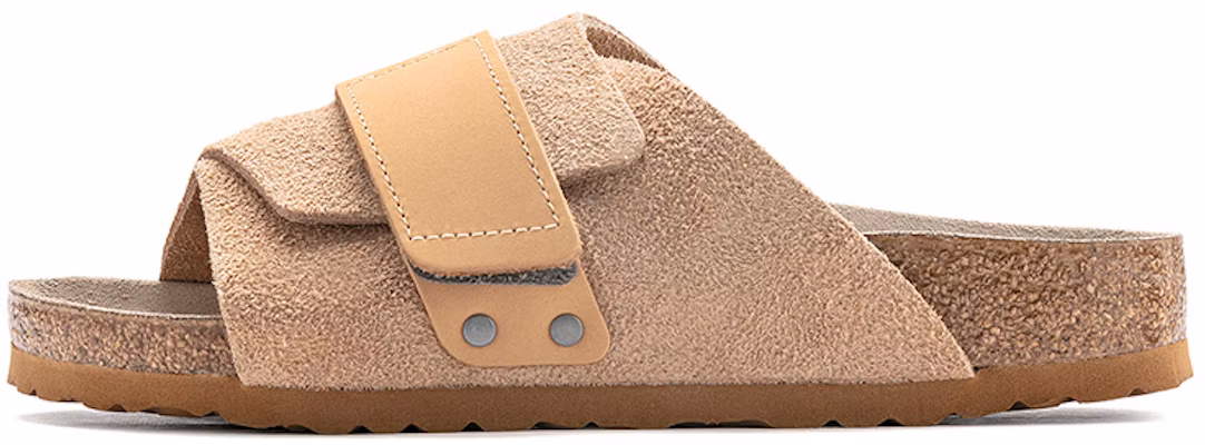 Birkenstock 京都 牛反絨 時尚涼拖 男款 米色 常規版 Buy Birkenstock 京都 牛反絨 時尚涼拖 男款 米色 常規版