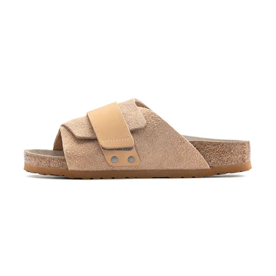 Birkenstock Kyoto Nubuck Suede Clay