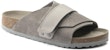 Birkenstock Kyoto Nubuck/Suede Leather Narrow Fit 1020737 'Stone Coin' Lelaki/Wanita 1020724/1020737