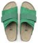 Shop Birkenstock Kyoto Ante Nubuck Verde Bold 1022370/1022299