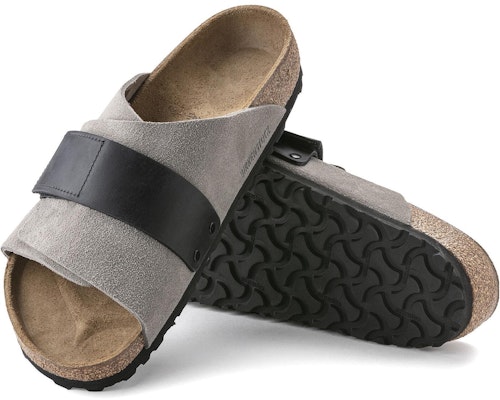 Birkenstock Kyoto Nubuck Suede Batu Koin Hitam 1022352 Lookbook Birkenstock Kyoto Nubuck Suede Batu Koin Hitam 1022352