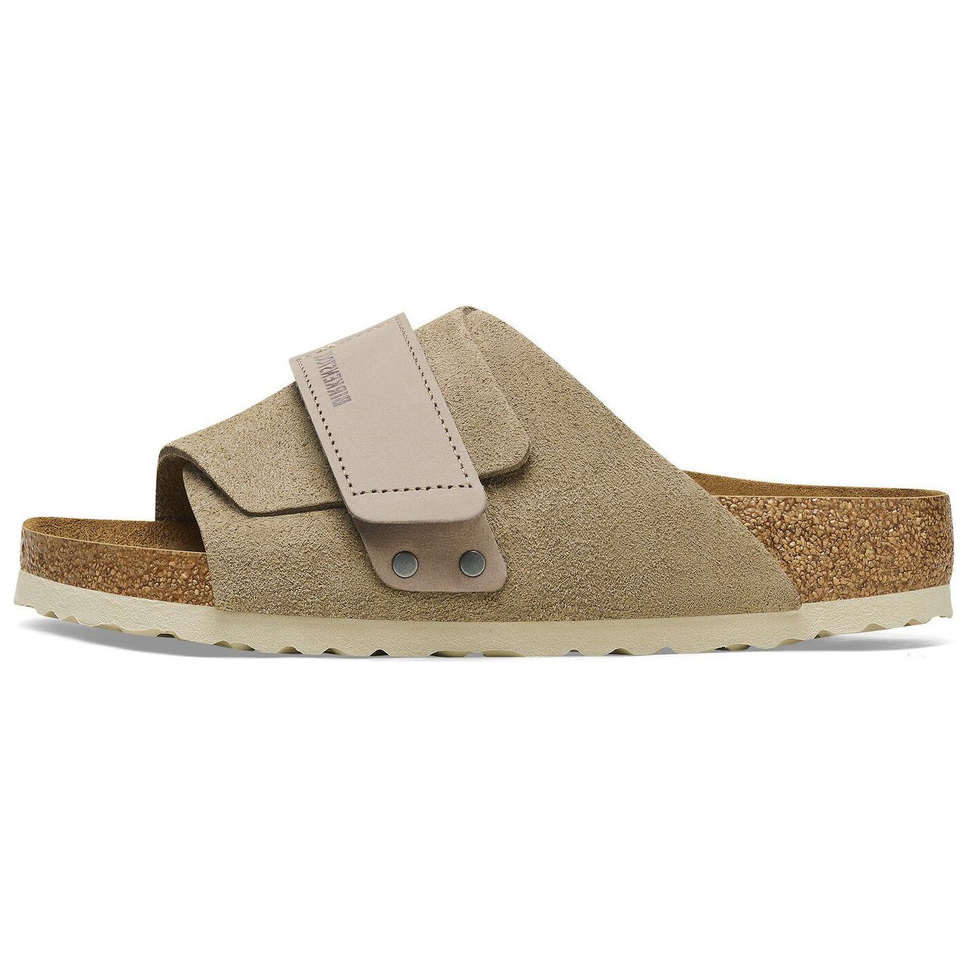Birkenstock Kyoto Nubuck Suede Taupe 1015572/1015573