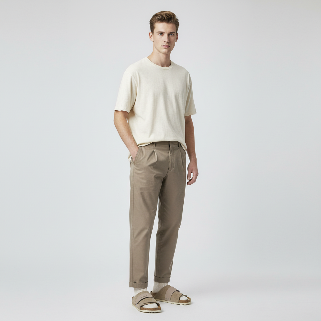 Lookbook Birkenstock Kyoto Nubuck Suede Taupe Kasut Lelaki Wanita 1015572/1015573