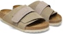 Birkenstock Kyoto Nubuck Suede Taupe Kasut Lelaki Wanita 1015572/1015573