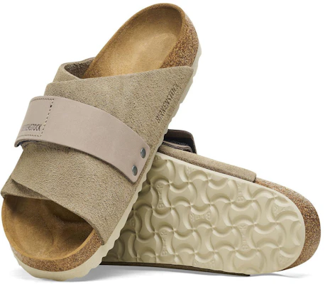 Birkenstock Kyoto Nubuck Suede Taupe Kasut Lelaki Wanita 1015572/1015573 Sizing Birkenstock Kyoto Nubuck Suede Taupe Kasut Lelaki Wanita 1015572/1015573