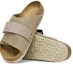 Sizing Birkenstock Kyoto Nubuck Suede Taupe Kasut Lelaki Wanita 1015572/1015573
