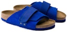 Shop Birkenstock Kyoto Nubuck Suede Biru Ultra 1015574/1015575