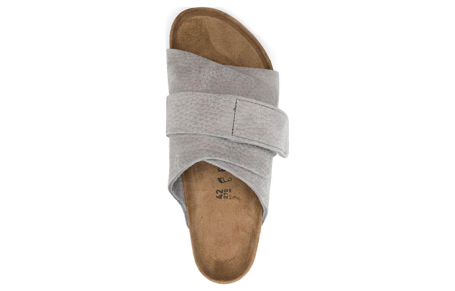 Shop Birkenstock Kyoto Nubukleder Wüstensand Walgrau 1024502