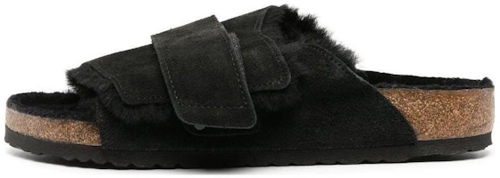 Birkenstock Kyoto Shearling Suede Black 1023177/1023229 Birkenstock Kyoto Shearling Suede Black 1023177/1023229