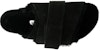 Birkenstock Kyoto Shearling Suede Hitam 1023177/1023229