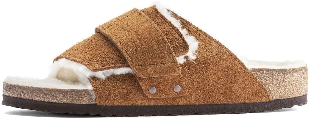 Birkenstock 絨面 柔軟舒適 一字拖鞋 男款 棕褐色 Buy Birkenstock 絨面 柔軟舒適 一字拖鞋 男款 棕褐色