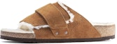 Buy Birkenstock Kyoto Shearling Suede Leather 1023202 'Mink' Kulit Mink. 1023202/1023228