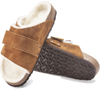 Birkenstock Kyoto Bulu Domba Suede 1023202 'Mink' 1023202/1023228 Purchase Birkenstock Kyoto Bulu Domba Suede 1023202 'Mink' 1023202/1023228