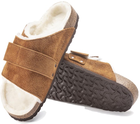 Birkenstock 絨面 柔軟舒適 一字拖鞋 男款 棕褐色 Purchase Birkenstock 絨面 柔軟舒適 一字拖鞋 男款 棕褐色