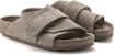 Birkenstock Kyoto Suede Kelabu Taupe 1022316/1022329