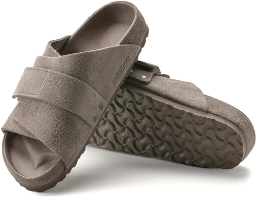 Birkenstock Kyoto Suede Grey Taupe 1022316/1022329 Shop Birkenstock Kyoto Suede Grey Taupe 1022316/1022329