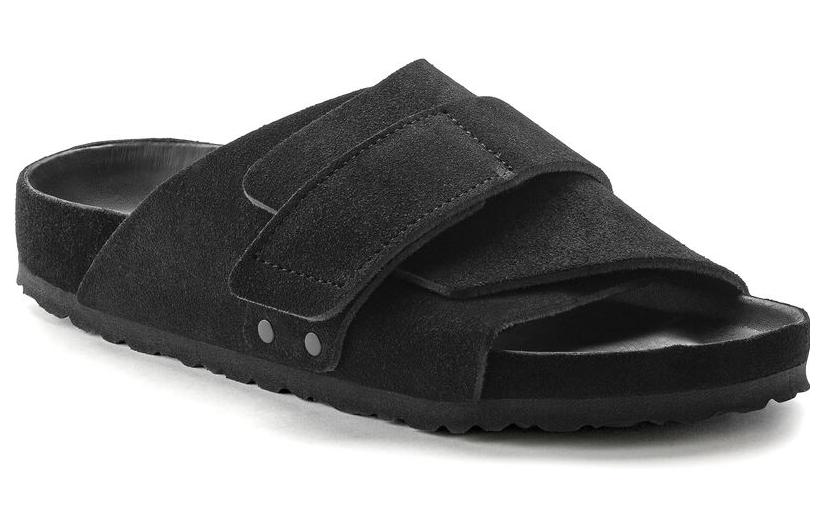 Order Birkenstock Kyoto Kulit Suede Narrow Fit 1022306 'Hitam' 1022317/1022306