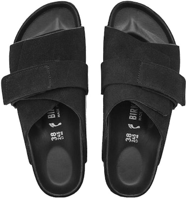 Birkenstock Kyoto Suede Leather Narrow Fit 1022306 'Black' 1022317/1022306 Shop Birkenstock Kyoto Suede Leather Narrow Fit 1022306 'Black' 1022317/1022306