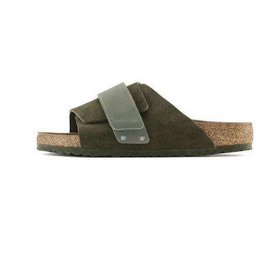 Birkenstock Kyoto Suede Thyme Green