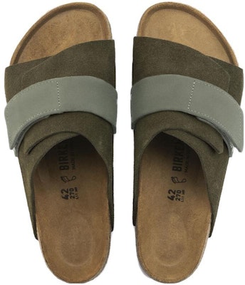Birkenstock Kyoto Suede Hijau Thyme 1023831/1023830 Lookbook Birkenstock Kyoto Suede Hijau Thyme 1023831/1023830